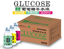 谋家青柠味葡萄糖补水液450ml×15瓶